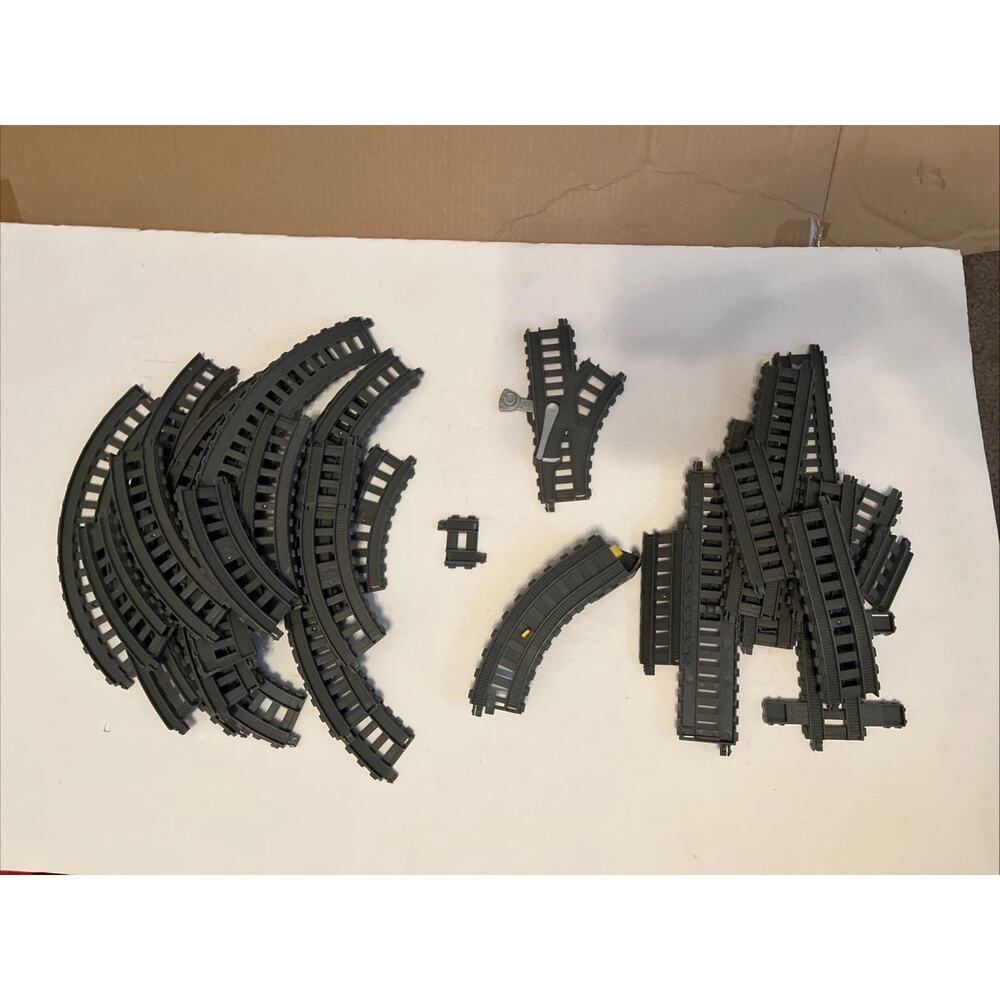 Thomas the Train Sky High Bridge Jump Replacement Part Grey Track Lot Of 35+